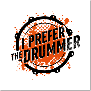 I prefer the drummer. Posters and Art